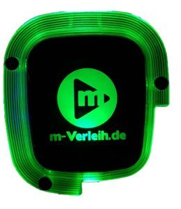 Silent Disco Kopfhörer Logo grün