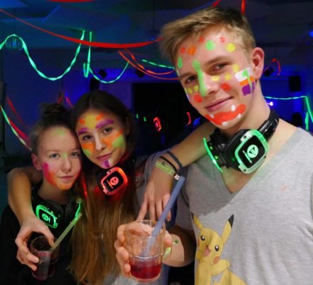 Trio mit Silent-Kopfhörer Trio mit Silent-Kopfhörer